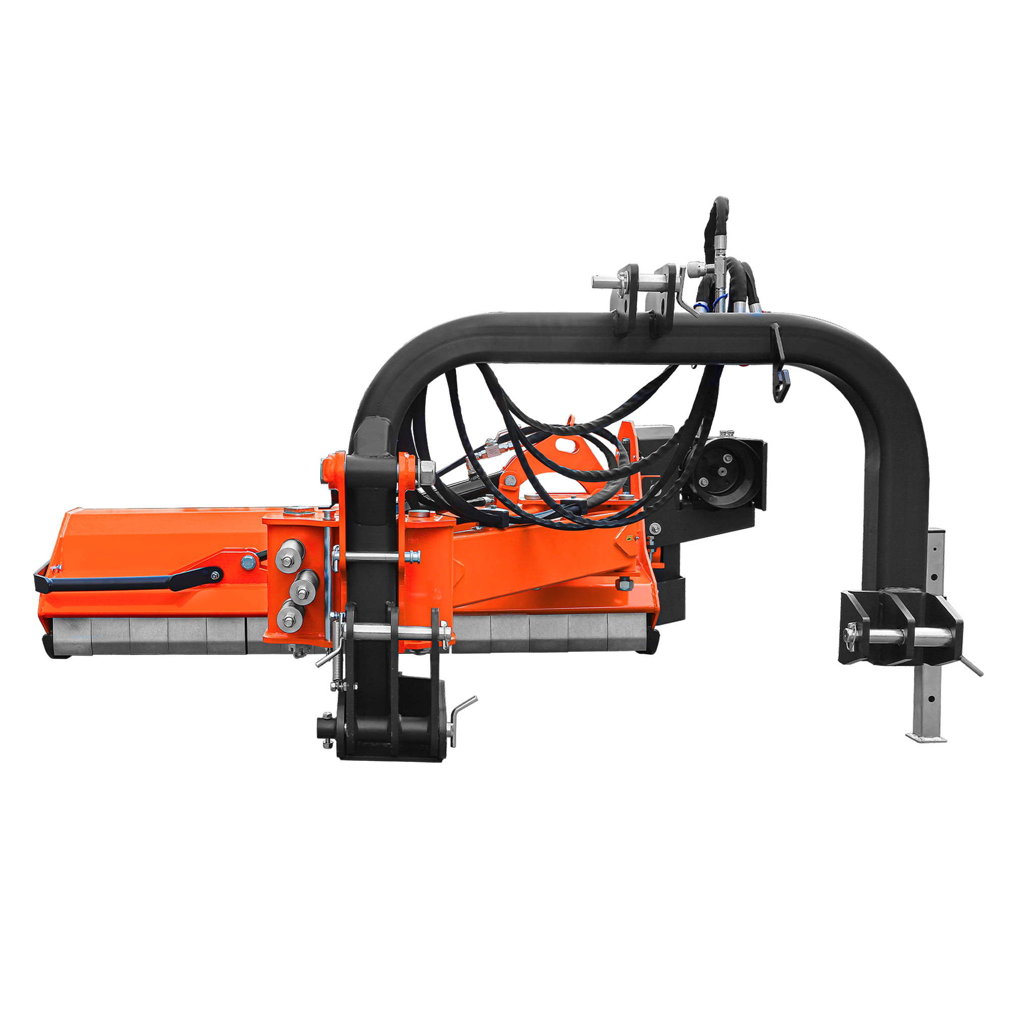 Farmry 87" Heavy Duty Hydraulic Verge 3Point Offset Flail Ditch Bank Mower, 60-100 HP, rear attached VHF87