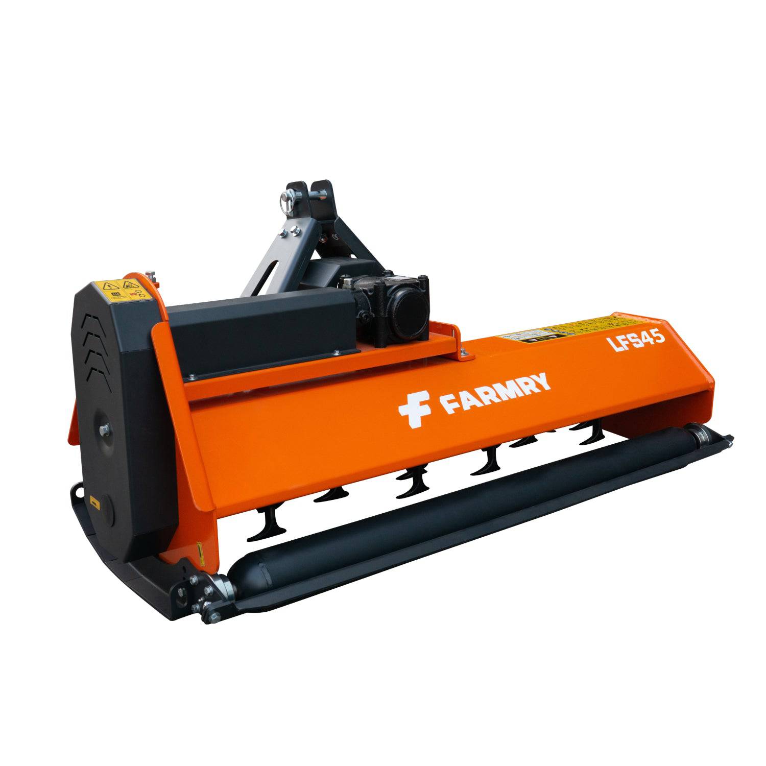 3 Point 45" Flail Mower, PTO Powered 15-35HP Mowing Attachment for Category 1 Tractors, LFS45