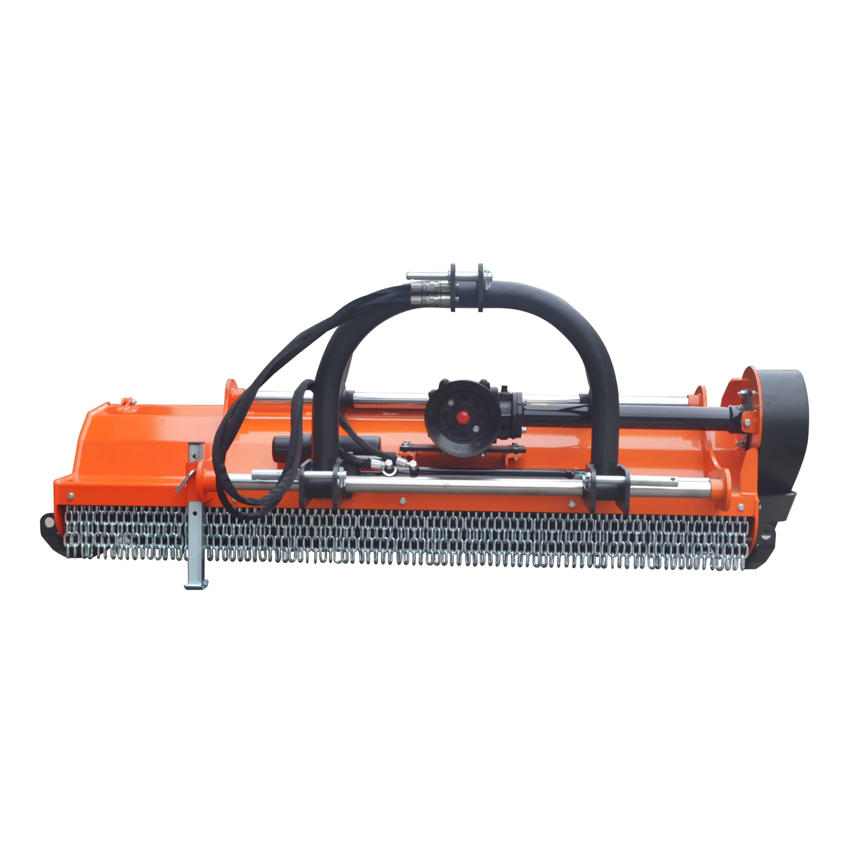 3 Point 63" Flail Mower, PTO Hydraulic Side Shift, 30-85HP Mowing Attachment for Category 1 and 2 Tractors, HFSS63