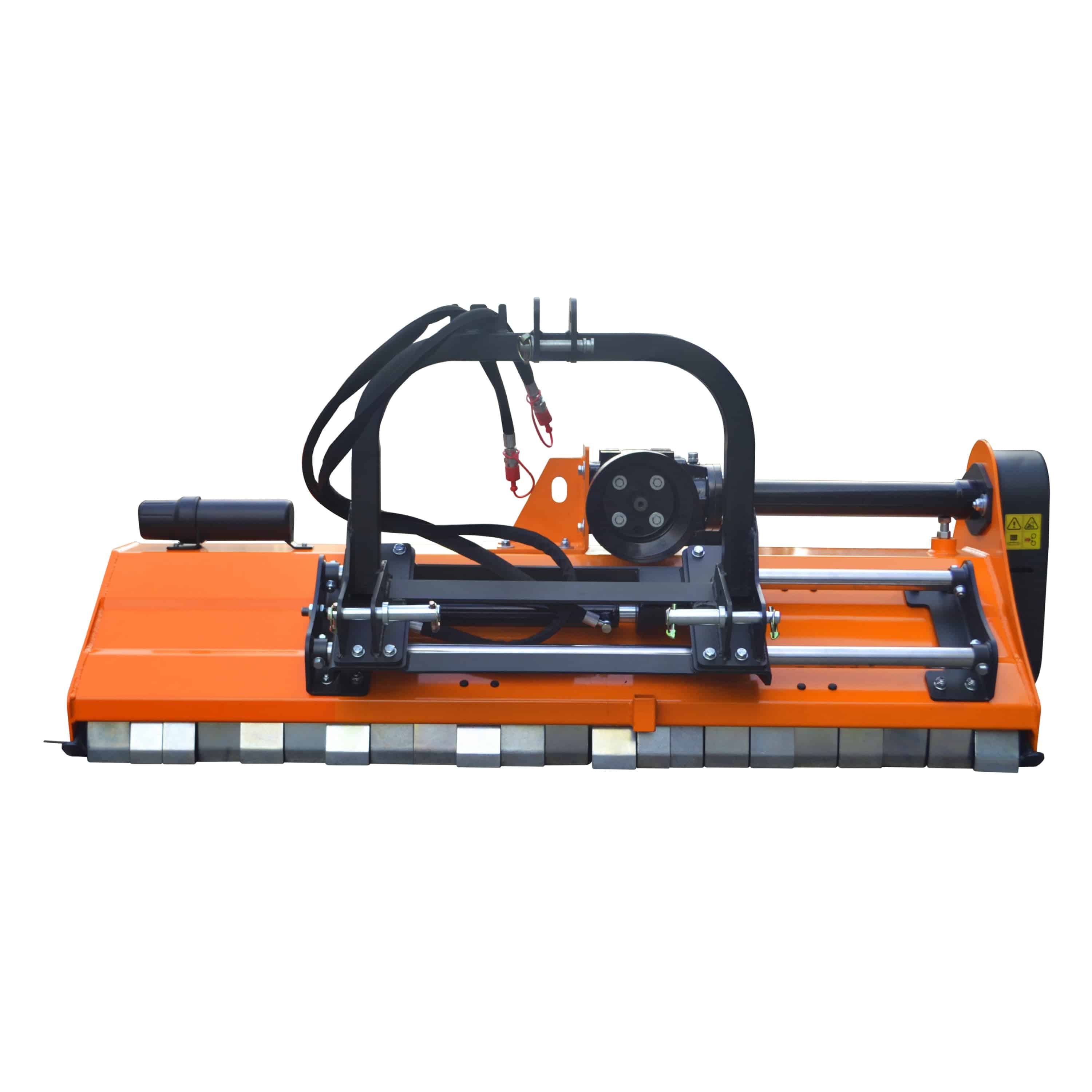 3 Point 69" Flail Mower, PTO Hydraulic Side Shift, 25-65HP Mowing Attachment for Category 1 and 2 Tractors, MFSS69