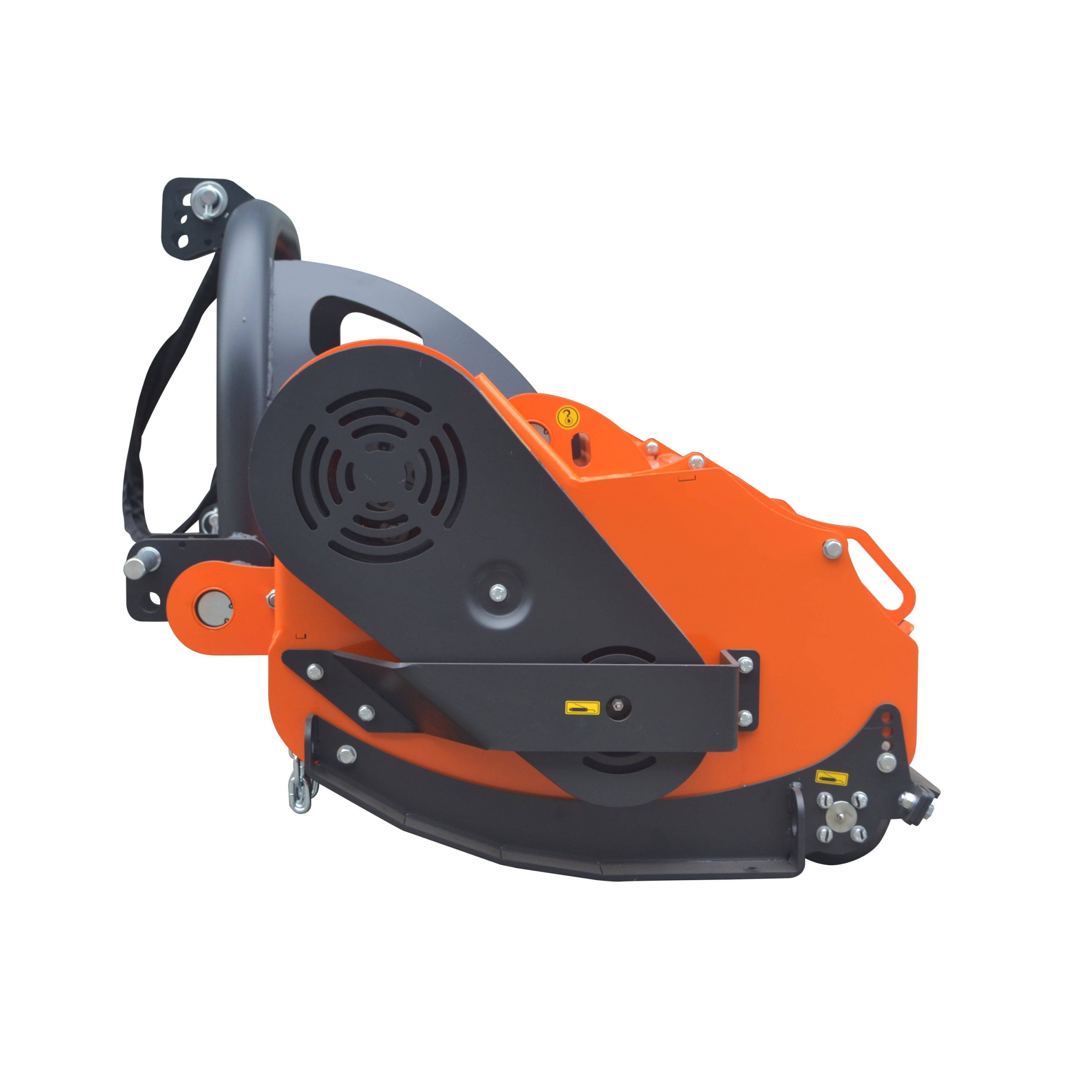 3 Point 71" Flail Mower, PTO Hydraulic Side Shift, 30-85HP Mowing Attachment for Category 1 and 2 Tractors, HFSS71