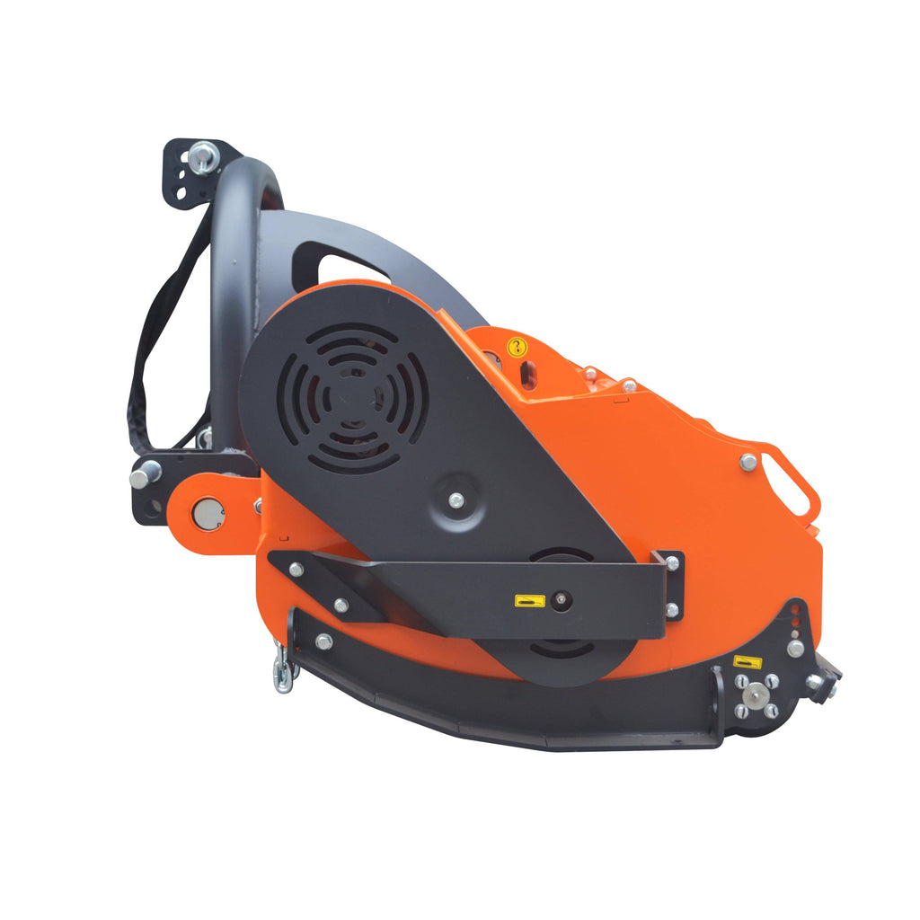 3 Point 71" Flail Mower, PTO Powered 30-85HP Mowing Attachment for Category 1 and 2 Tractors, HFS71